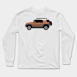 Toyota FJ Cruiser Pixelart Long Sleeve T-Shirt